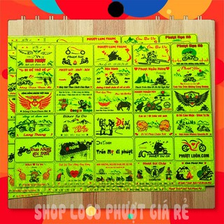 bộ 30 LOGO PHƯỢT ĐẸP TEM PHƯỢT PHẢN QUANG