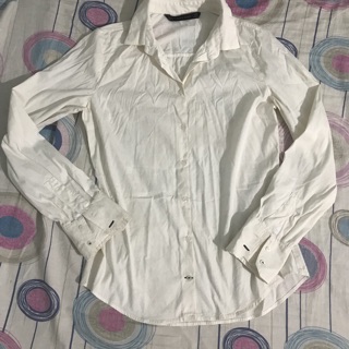 Áo sơ mi trắng, đen zara size S chuẩn auth