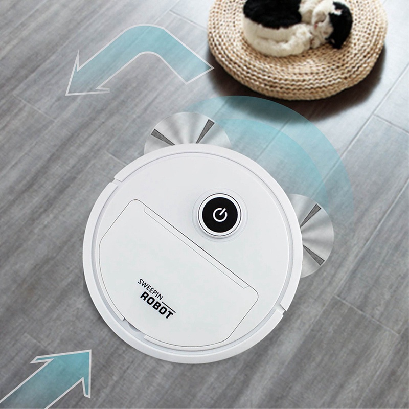Robot Hút Bụi Thông Minh Tự Động 3 Trong 1