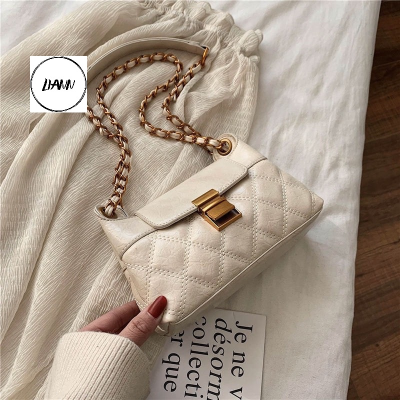 Túi xách nữ đẹp, túi đeo chéo nữ đi chơi LIANN da đẹp thời trang