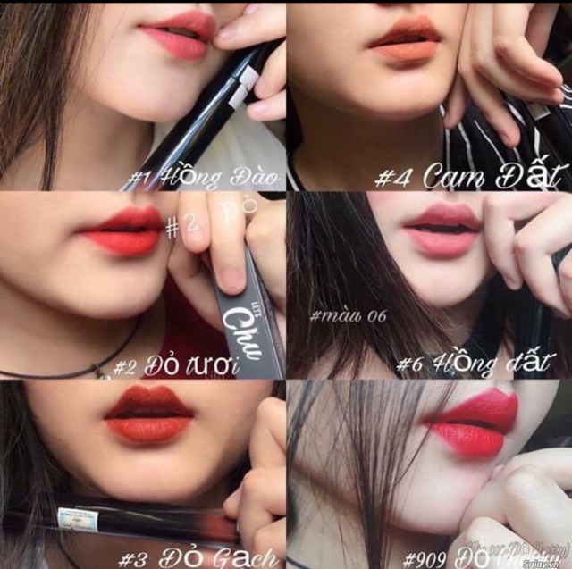 SON CHU LIPSTICK CHÍNH HÃNG ( sale 80k)