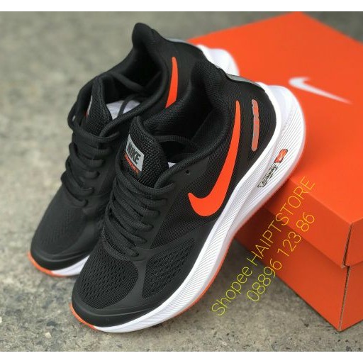 Giày Running Nike Zoom Pegasus 7X Orange/Black/White (20) Nữ [Chính Hãng - FullBox]