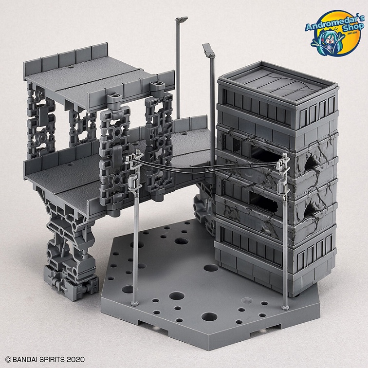 [Bandai] Mô hình lắp ráp 30MM 30 Minutes Missions 1/144 Customize Scene Base (City Area Ver.)