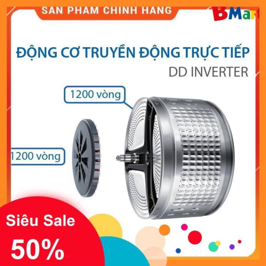 [ VẬN CHUYỂN MIỄN PHÍ KHU VỰC HÀ NỘI ] Máy giặt Aqua cửa ngang 9.5 kg màu vàng AQD-DD950E.N - [ Bmart247 ]  - BM NEW