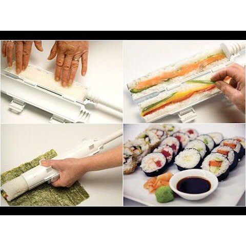 Ống nhựa hỗ trợ làm cơm cuộn/sushi nhanh chóng tiện lợi