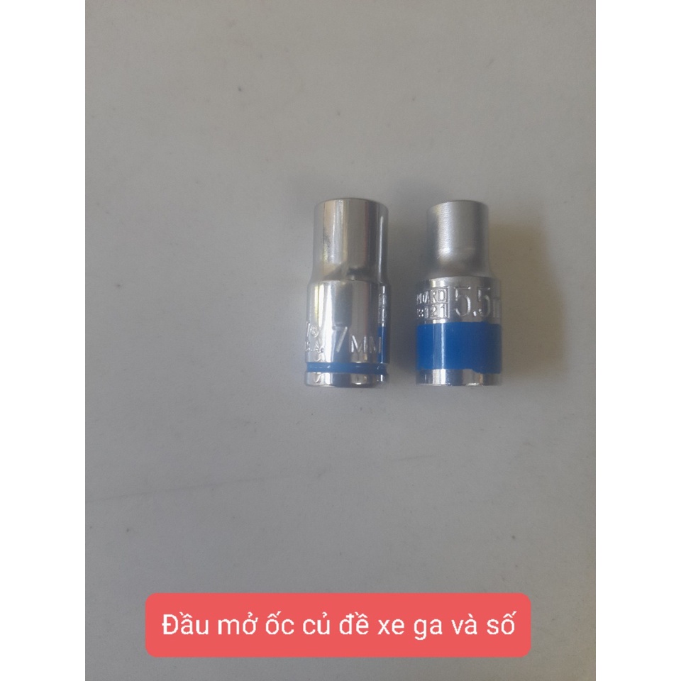 2 Đầu Mở Ốc Củ Đề Xe Ga xa Số