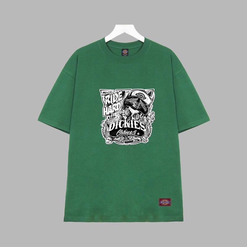 Áo phông unisex chất cotton cao cấp “Dickies Ridehard” freesize