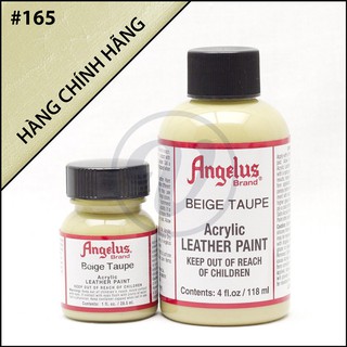 [CHÍNH HÃNG - KHÔNG CHIẾT] Beige Taupe 165 - Màu ANGELUS Leather Paint Standard vẽ trên da, vải, custom giày