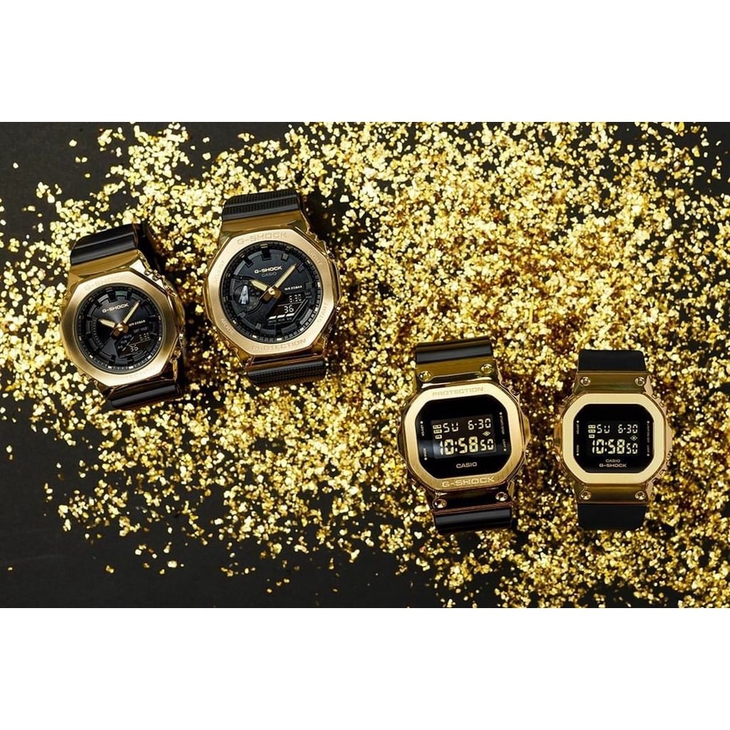 Đồng hồ Nam Dây Nhựa Casio G-Shock GM-5600G-9D chính hãng bảo hành 5 năm Pin trọn đời
