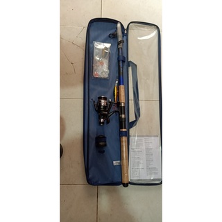 Combo bộ cần và máy câu Đức, cần câu máy câu cá
