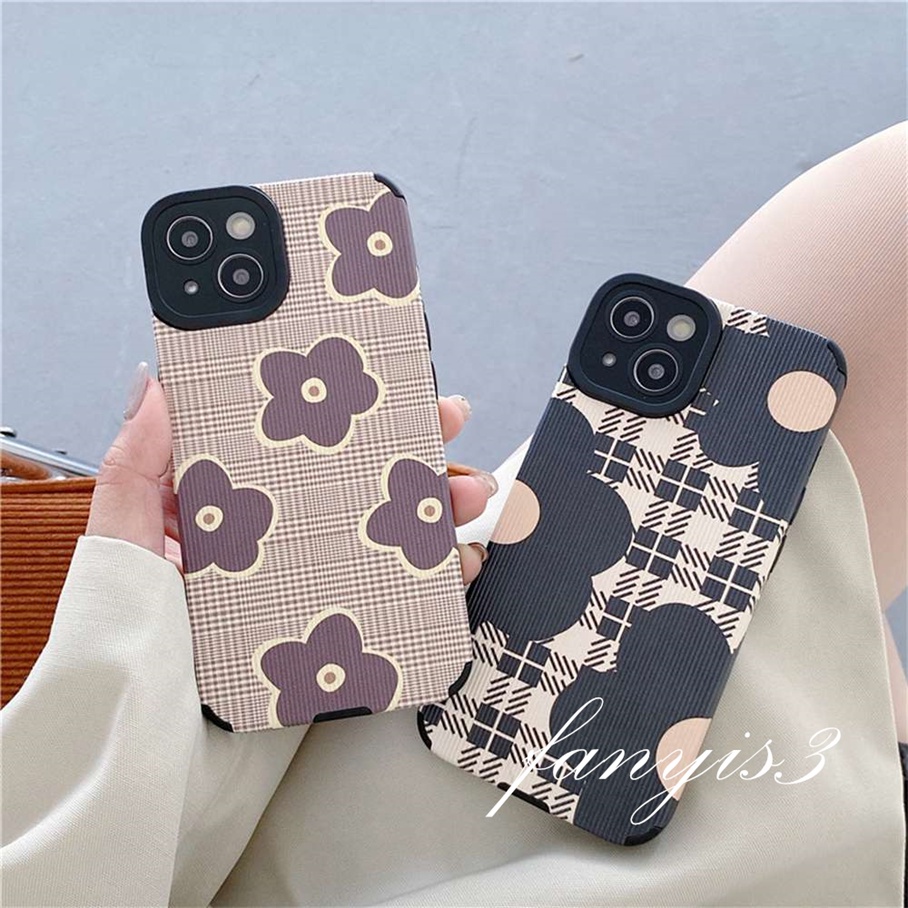 Ốp Điện Thoại Dẻo Họa Tiết Hoa Dễ Thương Chống Sốc Cho For iPhone 13 12 11 Pro Max X XR Xs Max 7 8 Plus SE 2020