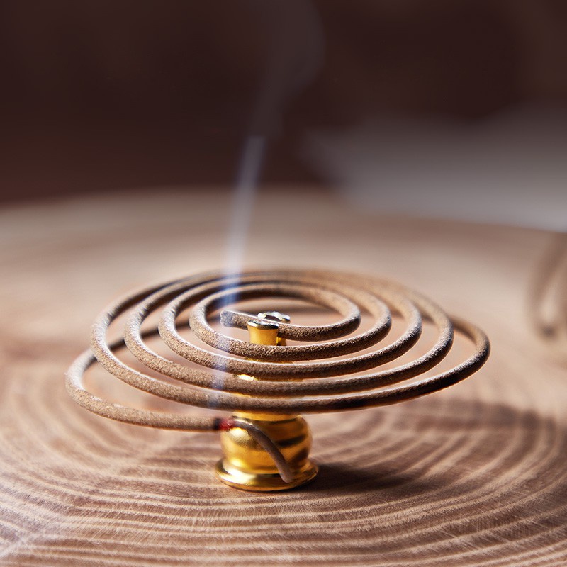 Nhang khoanh Đàn hương cuộn hương cao cấp 4h 8h 12h 24h - SIÊU THỊ PHẬT GIÁO SALA