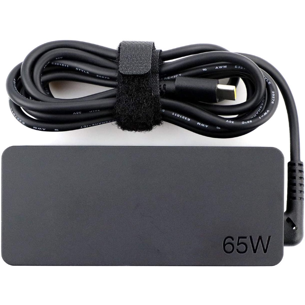 Đầu Nối Dây Sạc 65W 20V 3.25A Cho Laptop Lenovo Thinkpad X280 X390 L390 E480 E490 E580 E495 R480 S1 2018 T470 T470S