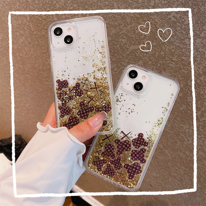 Ốp Điện Thoại Cứng Họa Tiết Gấu Hoạt Hình Cho iPhone 11 12 13 Pro MAX X XR XS MAX 6 6s 7 8 PLUS se 2020 2022