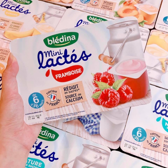 SỮA CHUA BLEDINA PHÁP DATE T9,10/2020
