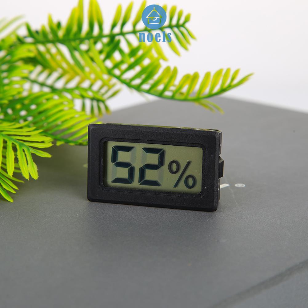 (Ready-Noel)LCD Display Mini Sensor Fish Tank Electronic Digital Hygrometer Thermometer