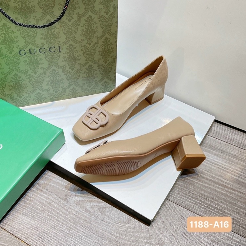 Cao gót khoá BB da thật mềm nhũn,dáng Basic cực kỳ dễ đi