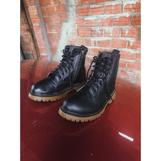 giày bốt combat chiến binh cực êm size 36 dáng dr martens