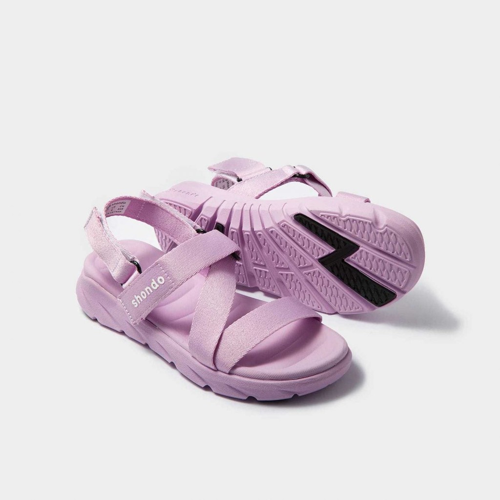 Giày Sandals SHONDO F6 Sport Tím – F6S204