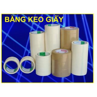 6 CUỒN BĂNG KEO GIẤY 5P 20YA