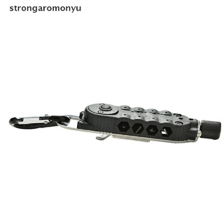 【YU】 Mini Multifunctional Screwdriver Outdoor EDC Keychain Shape Screwdrivers .
