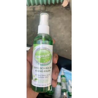 xịt kháng khuẩn hapicare+ nanopro