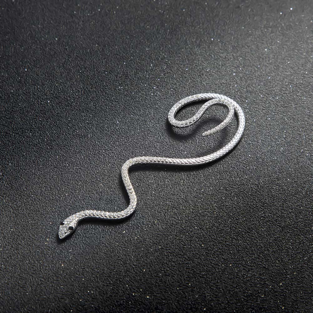 Khuyên đeo vành tai hình rắn thời trang sành điệu cho nữ