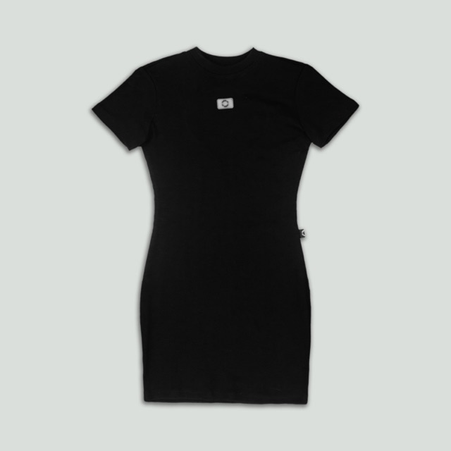 HEART-CUT LITTLE BLACK DRESS