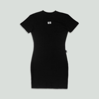 Heart-cut little black dress