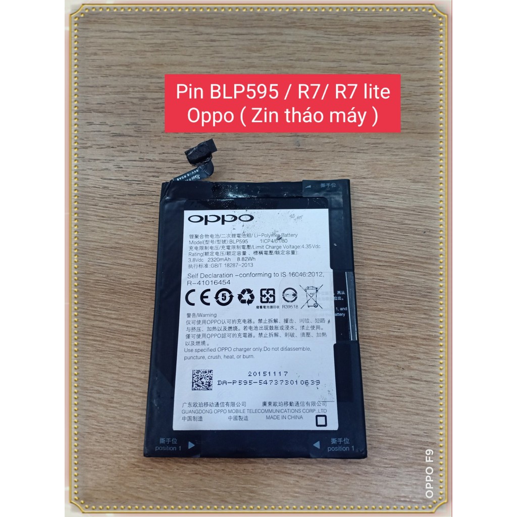 Pin BLP595 - R7 - R7 Lite Oppo