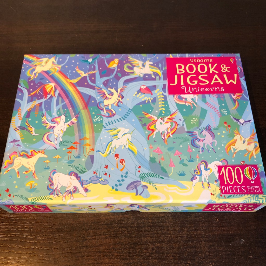 Sách - Bộ xếp hình Book and Jigsaw Unicorns