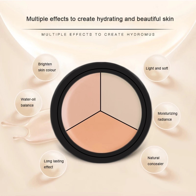 Kem Nền Che Khuyết Điểm Nhẹ Thoáng Khí Chống Thấm Nước Lâu Trôi Quầng Thâm Che Phủ Mụn Và Lỗ Chân Lông
