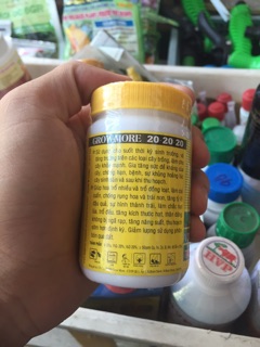 PHÂN BÓN LÁ NPK 20-20-20+TE 100g