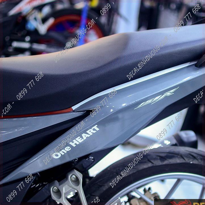 Decal Xe Máy - Tem Trùm Sonic Mẫu Xám Xi Măng { Màu Sắc 85%]