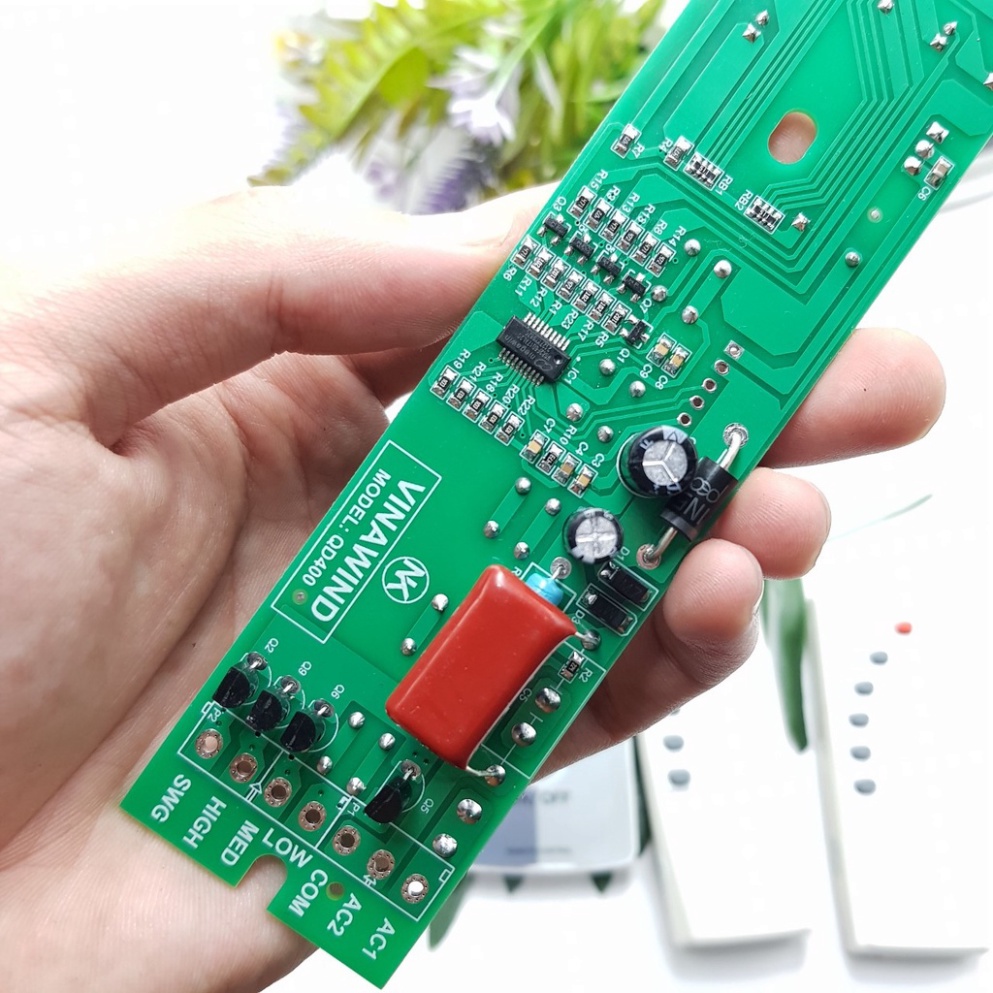 Mạch quạt cây VINAWIND QD400 - Bo quạt điện cơ QD 400