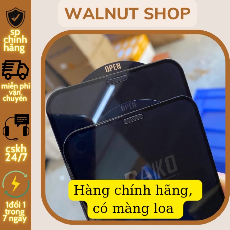 KÍNH CƯỜNG LỰC KINGKONG BAIKO IPHONE | siêu cứng, mượt mà hạn chế bám vân tay