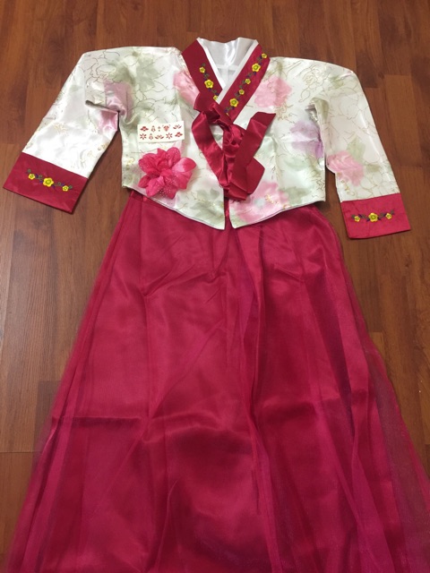 Hanbok Hàn quốc bé gái, hàng có sẵn S4.