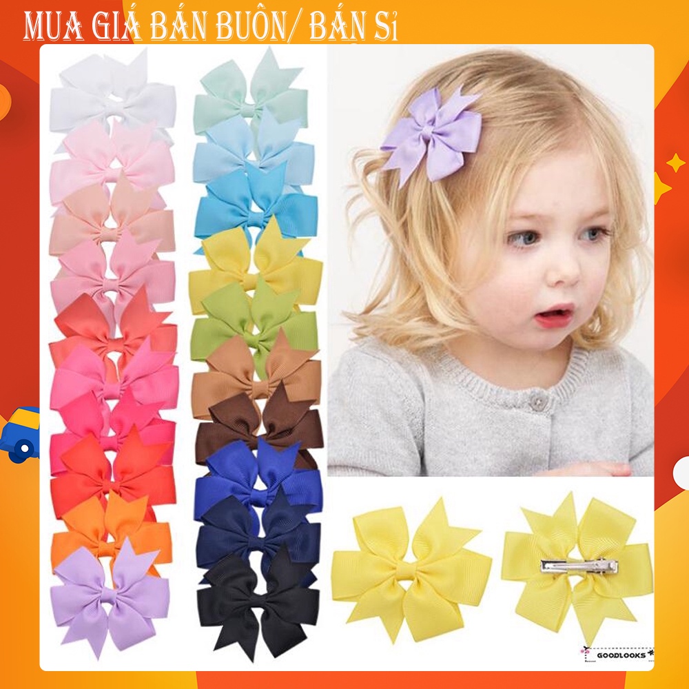 Kẹp tóc hình nơ dễ thương cho bé gái