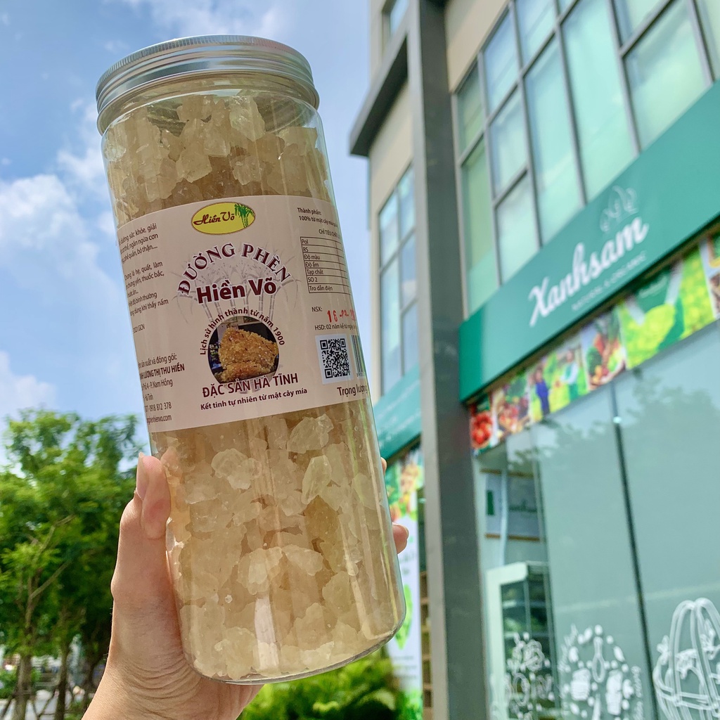 Đường Phèn Hiền Võ Đặc Sản Hà Tĩnh 500gr 1kg - Xanhsam Organic