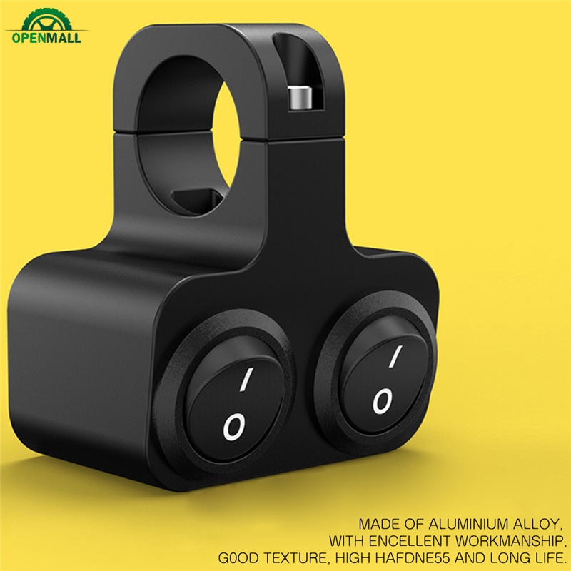 Bộ công tắc đèn pha cho xe máy bằng hợp kim nhôm