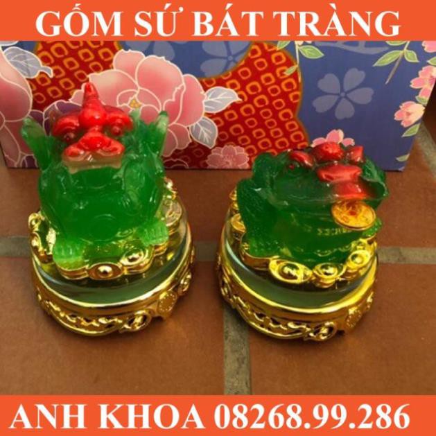 Thiềm thừ Tỳ Hưu 18cm - Gốm sứ Bát Tràng Anh Khoa