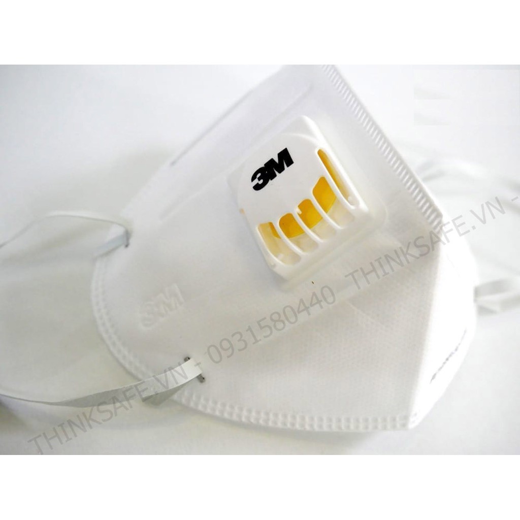 Khẩu trang y tế 3m 9001v có van lọc bụi mịn pm2.5 khẩu trang 3d chính hãng - Thinksafe | BigBuy360 - bigbuy360.vn