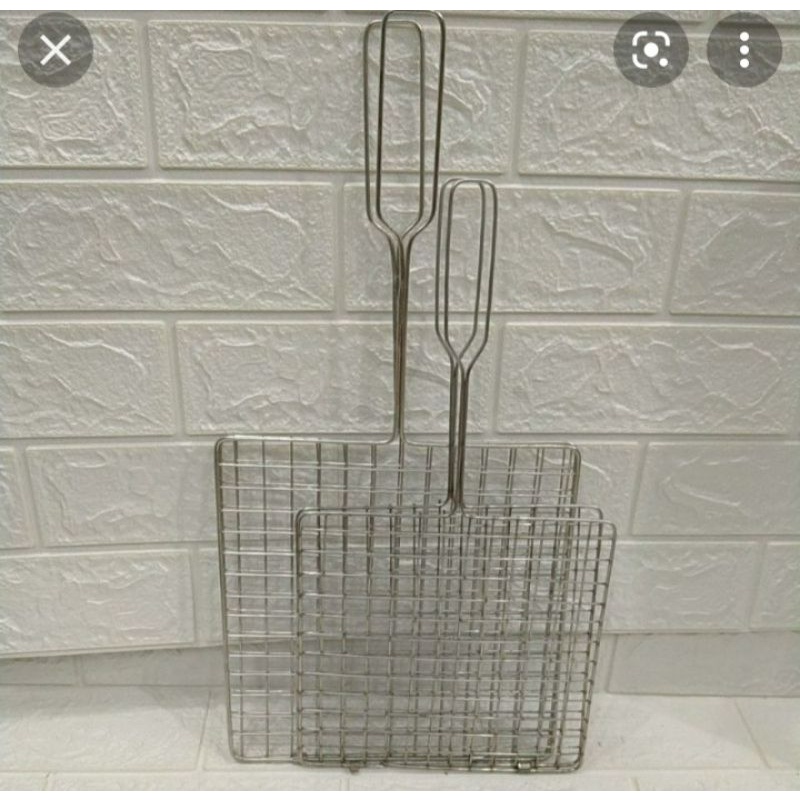 #Hot - Sale # Vỉ nướng  bằng inox không han gỉ đủ kích thước - kẹp dày mỏng đủ loại, hàng bóng đẹp loại 1