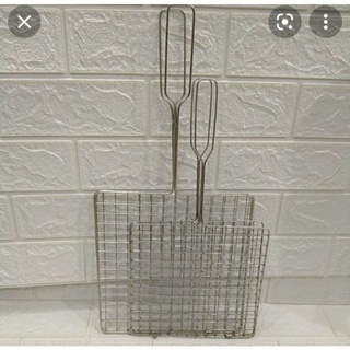 #Hot - Sale # Vỉ nướng (kẹp chả) bằng inox không han gỉ đủ kích thước - kẹp dày mỏng đủ loại, hàng bóng đẹp loại 1