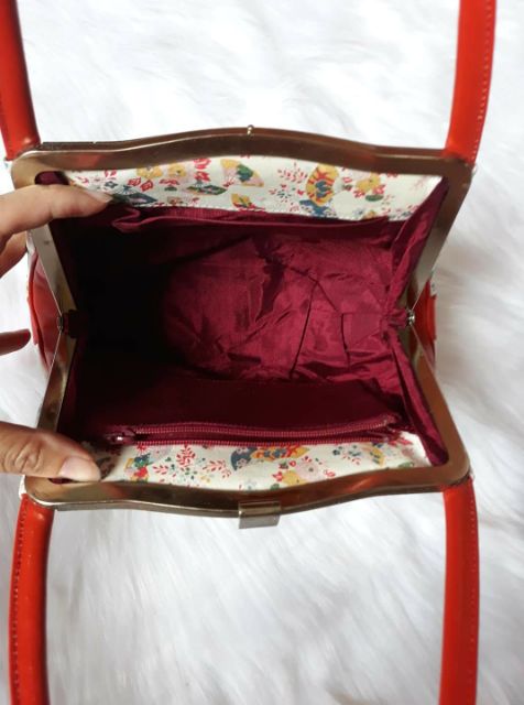 Túi xách tay da thật