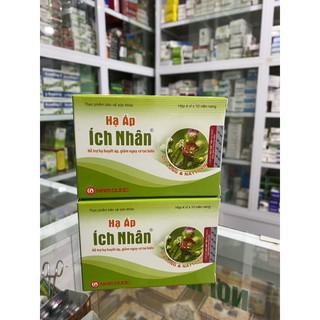 Hạ áp Ích nhân 40 viên giúp ổn định huyết áp, phòng ngừa tai biến