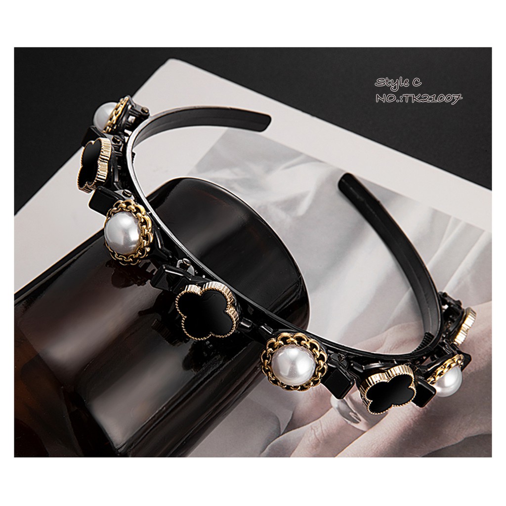 KMHO cài tóc ins fashion cài tóc đính ngọc trai nhân tạo phong cách Hàn Quốc thời trang cho nữ cài tóc phụ kiện tóc trang sức hàn quốc