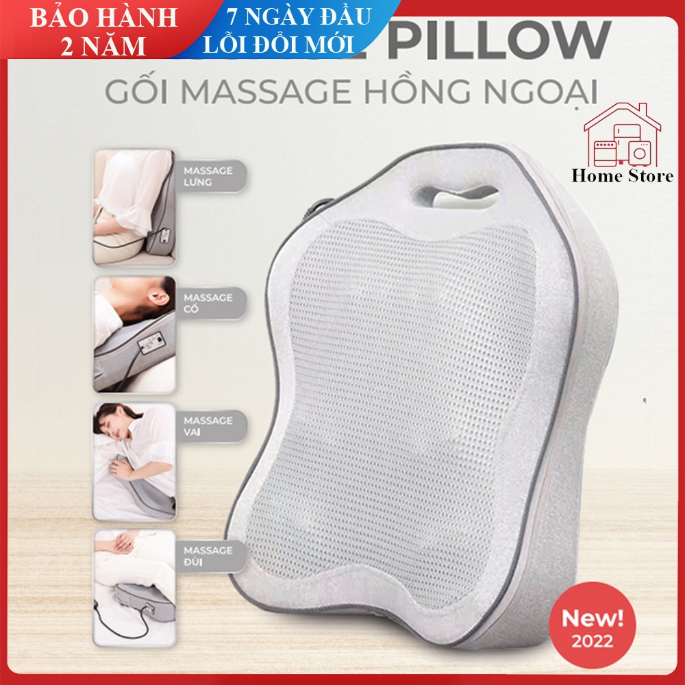 Máy massage toàn thân đa năng cao cấp, máy massage lưng, cốt sống hồng ngoại. Bảo hành 24 tháng trên toàn quốc.
