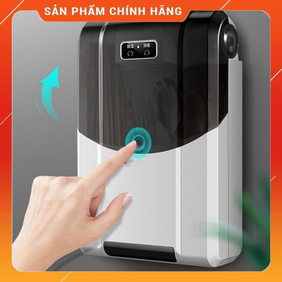 Máy sấy khử khuẩn đũa muỗng treo tường, máy sấy đũa muỗng bằng tia UV tránh Ẩm Mốc Đũa Muỗng