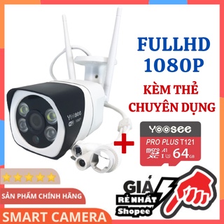 Camera IP YooSee ngoài trời FHD 2.0mpx IP634 (Vỏ Kim Loại)